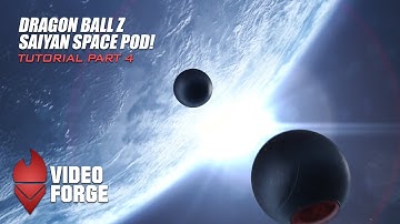 Dragon Ball Z Saiyan Space Pod Tutorial - Part 4 - Final Compositing