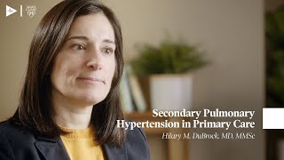 Secondary Pulmonary Hypertension By Hilary M. Dubrock, Md, Mmsc Giblib One-On-One Preview