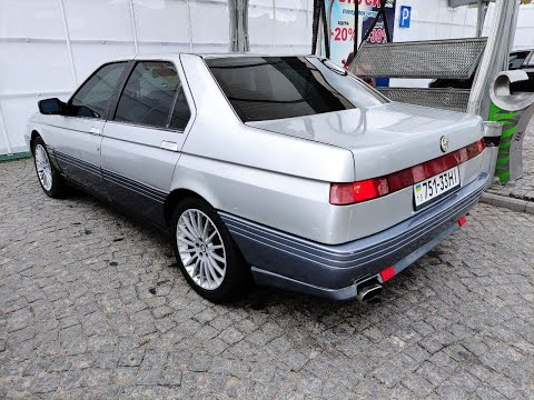 Обзор двигателя и салона Alfa Romeo 164 3 0