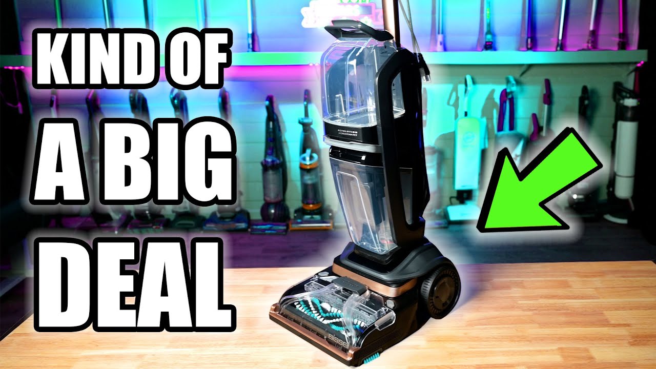 Bissell Revolution HydroSteam Pet Carpet Cleaner Review - Vacuum Wars