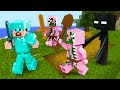 Майнкрафт видео обзор - Стив Minecraft Lego против Эндермена! - Онлайн игры битвы для мальчиков