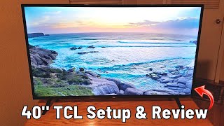 TCL 40&quot; HD SMART LED TV with Roku | Set Up &amp; Review (40S325 &amp; 40S334)