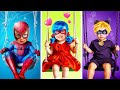 Miraculous Ladybug &amp; Spider-man! My Girlfriend is Missing! Superheroes at College!