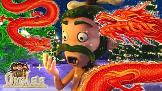 Oko Lele 🎄 Dragon Power 🐲🐉 Lunar New Year сollection ⭐ Episodes in a row | CGI animated short