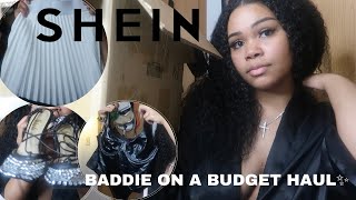 SHEIN baddie on a budget HAUL ✨