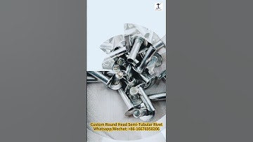 Custom Round Head Semi Tubular Rivet – Precision Fastener by Jiliang Hardware