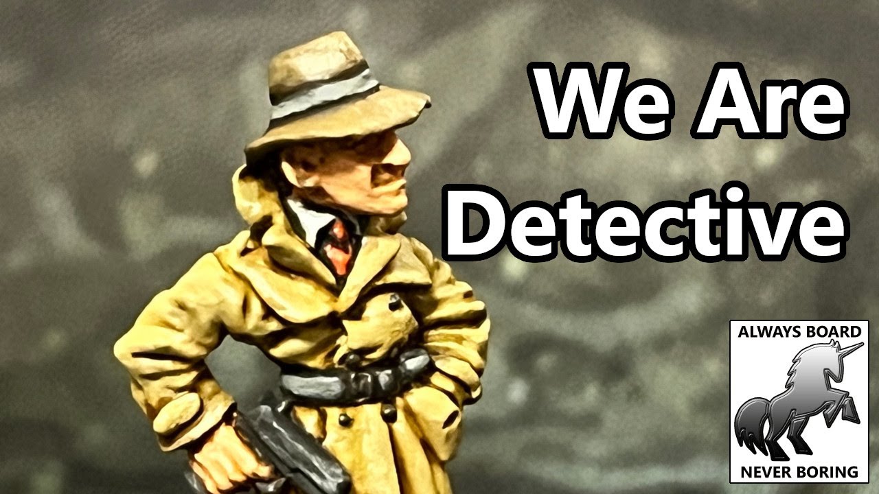 How to Paint a Detective (Gumshoe) Curse of the Mummy's Tomb (Games