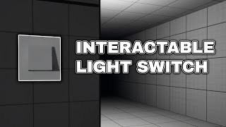 Unreal Engine 5 | How to make INTERACTABLE LIGHT SWITCH