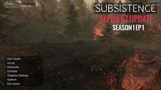 Getting Started Day 1 Subsistence S1 EP1