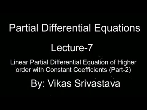 Linear Partial Differential