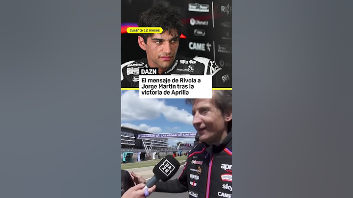 "ES UN MENSAJE PARA MARTÍN. TENEMOS UNA MOTO QUE PUEDE GANAR" 💣🔊 Rivola más claro no puede hablar