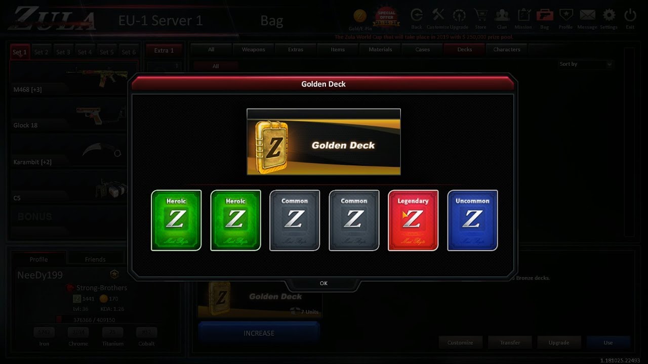 Zula Europe Balkan /Evo Me Nazad