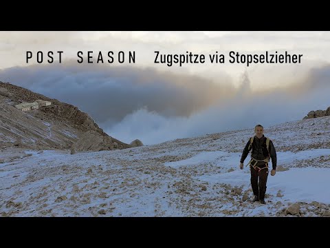 Post Season – Zugspitze via Stopselzieher – Der Aufstieg bei Schnee und Eis – Hütten geschlossen