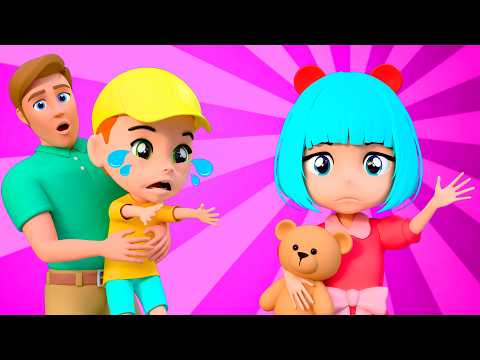 When My Sister’s Away 💕 New Sibling Song Compilation | Lights Kids 3D