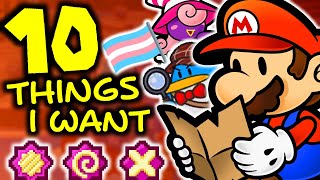 10 things I want in the Paper Mario TTYD Remake
