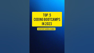 #shorts Top 5 Coding Bootcamps in 2023🔥🔥..#trendingshorts