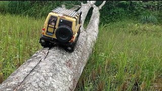 RC Truck Mud Challenge: Rice Field Battle And The Jungle - Pushing Limits in Mud and Water