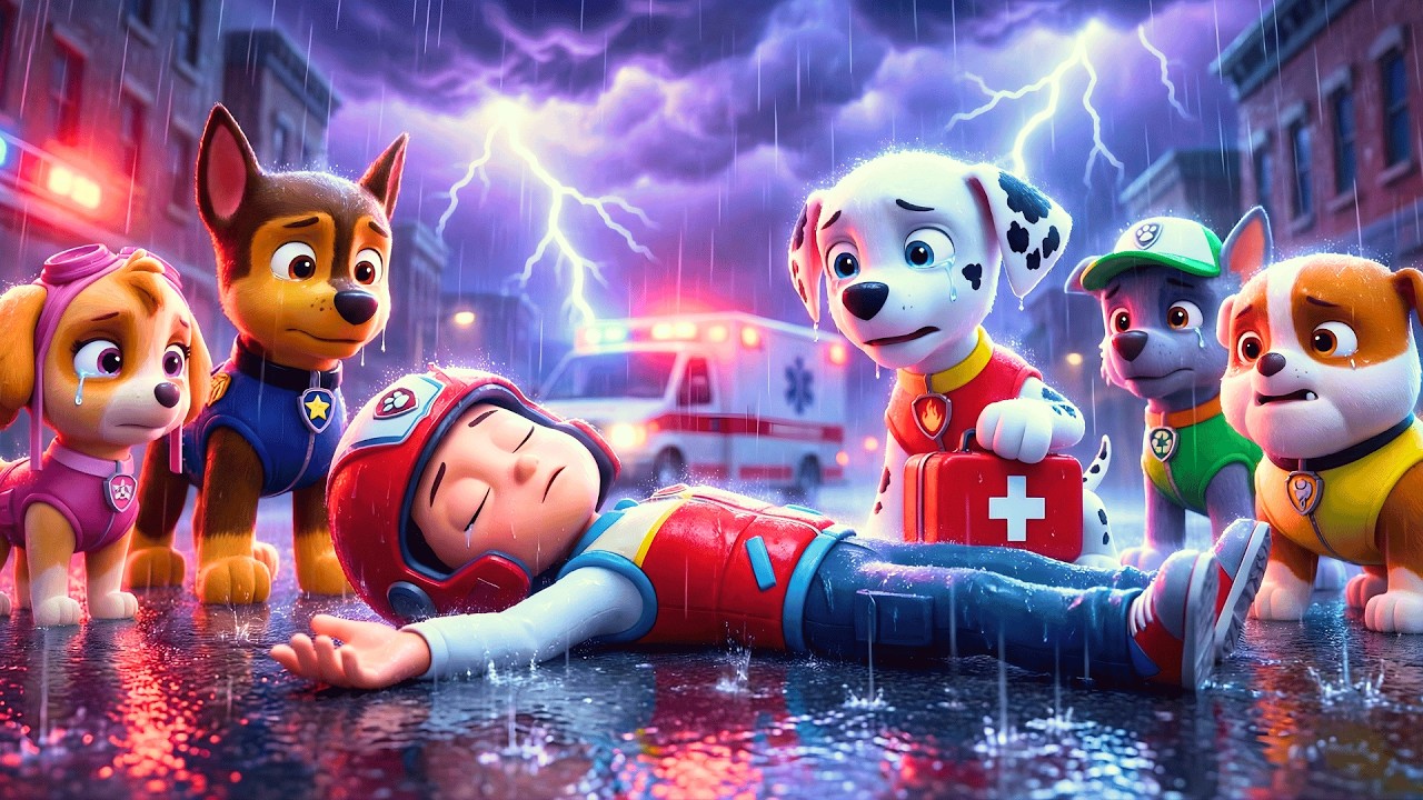 Dios mío... ¡Ryder, por favor despierta! 😭 ¡No dejes a la Paw Patrol! | PAw PatRol en Español