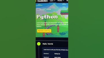 website is @codedex ! 🥳 #student #coding #learntocode