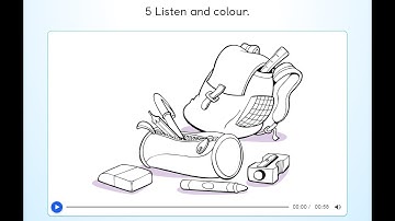 PB pg. 28 - Activity 5 - Listen and colour.