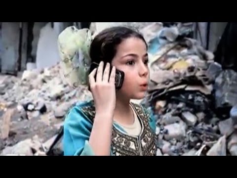 رشا الحلبية ابنة ال9 سنوات بطلة مسلسل سوري يروي يوميات الحرب