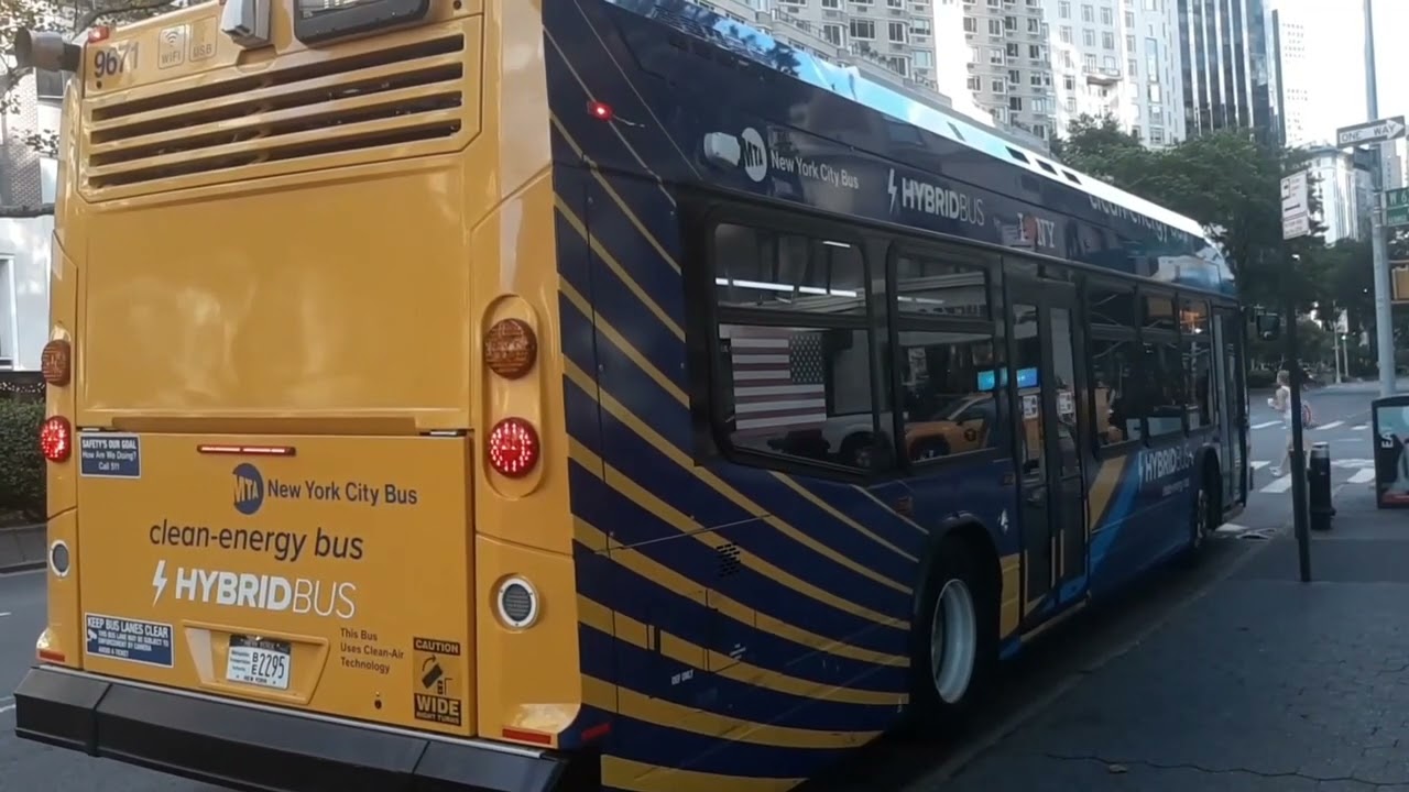 Start Up & Take Off: MTA NYC Bus 2021 Novabus LFS Hybrid 