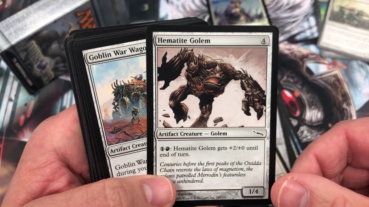 Mirrodin Tournament Deck Opening - YouTube