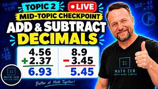 Estimating Decimals & Mental Math LIVE Review | 5th Grade Topic 2 Mid-Topic Checkpoint