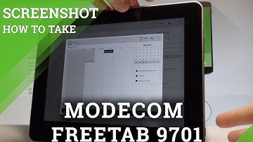 How to Capture Screen on MODECOM FREETAB 9701 - Take Screenshot |HardReset.Info