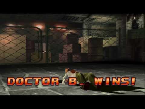 Tekken 3 Doctor Bosconovitch Intros Win Pose 