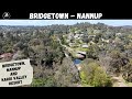 Caravanning Australia: Exploring Bridgetown and Nannup! Our first Paid Caravan Park, Karri Valley!