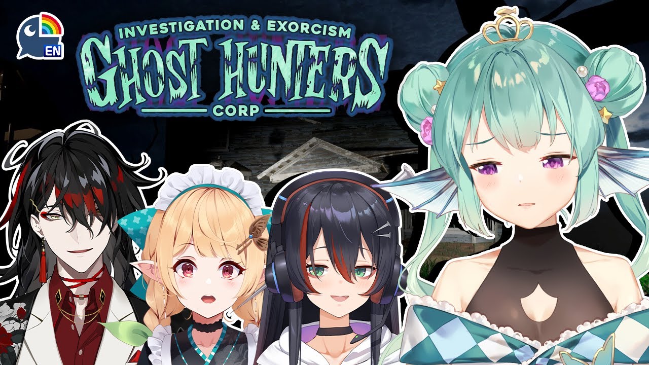 【GHOST HUNTER CORPS】 EZ CLAP 【NIJISANJI EN | Finana Ryugu】 「Collab」 ft. Mika, Vox, Pomu