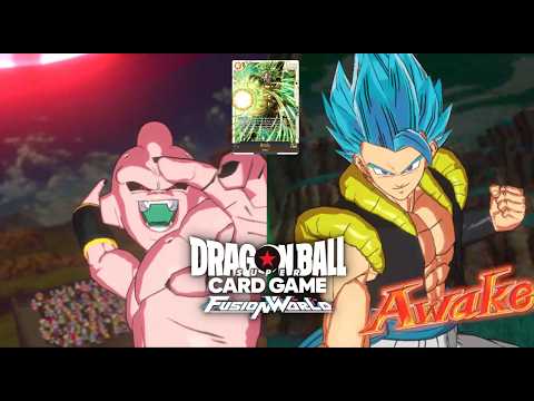 Dragon Ball Super Card Game Fusion Word = Majin Buu VS Gogeta Blue