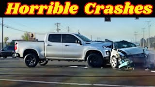 Horrible car crash compilation 2024, Idiots in cars & driving fails Instant Karma Caught on Camera!