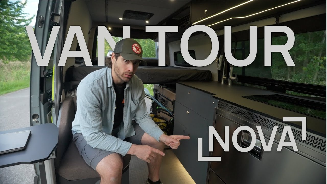 VAN TOUR: MODÈLE NOVA | Nav Camper Mercedes-Benz Sprinter 144 ...