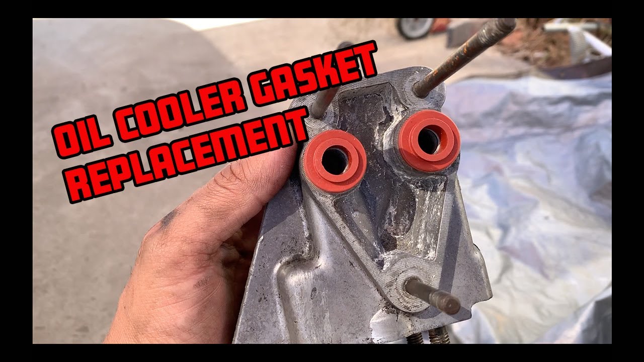 AirCooled VW Oil Cooler Gasket Seal Replacement Bus Revival Project Episode 13 YouTube