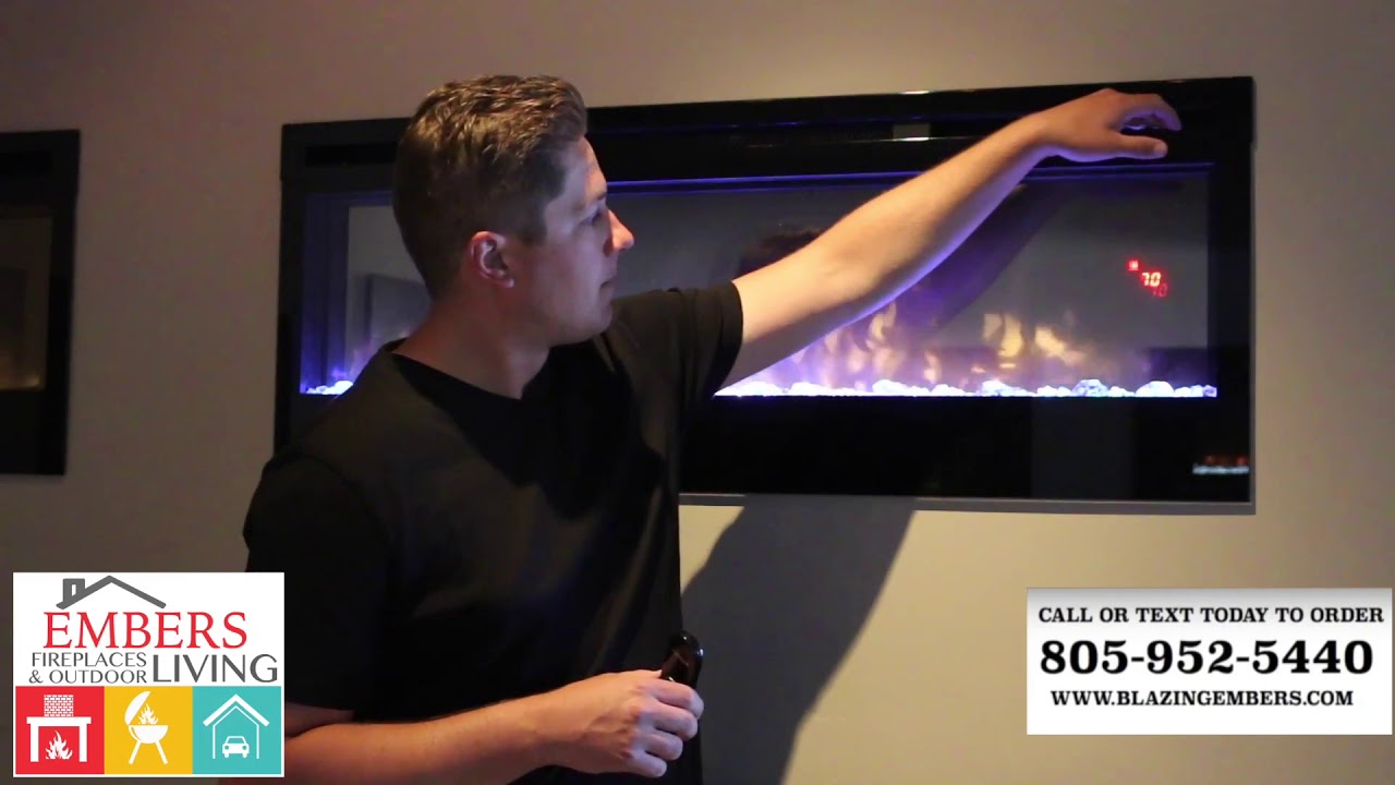 Dimplex Prism Series Wall Mount Electric Fireplace Review YouTube