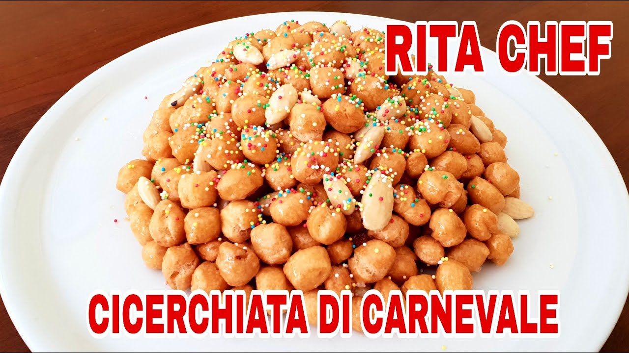 CICERCHIATA ABRUZZESE⭐RITA CHEF | Dolce Tipico Carnevalesco.