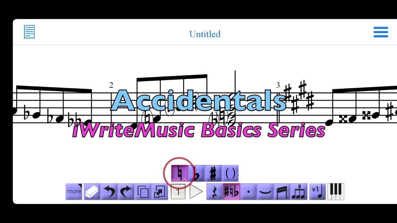 Basics Series - Accidentals