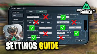 Ultimate HUD Settings + Perfect Sensitivity Guide for Delta Force Mobile (120 FPS)
