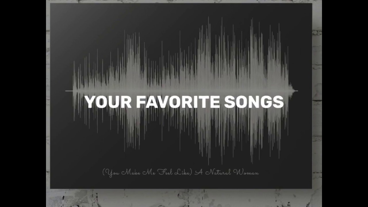 Gifts for music lovers - Music Soundwave Art ™