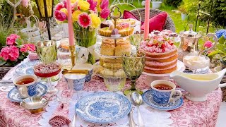 British Springtime Afternoon Tea 