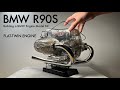 BMW R90S エンジン【EngineDIY】プラモデル製作「1/2 BMW R90S Flat-Twin Engine Model Kit」