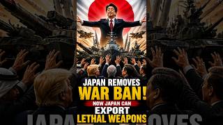 Now japan can sell weapons 🤯 #japan #ww2  #china #shorts