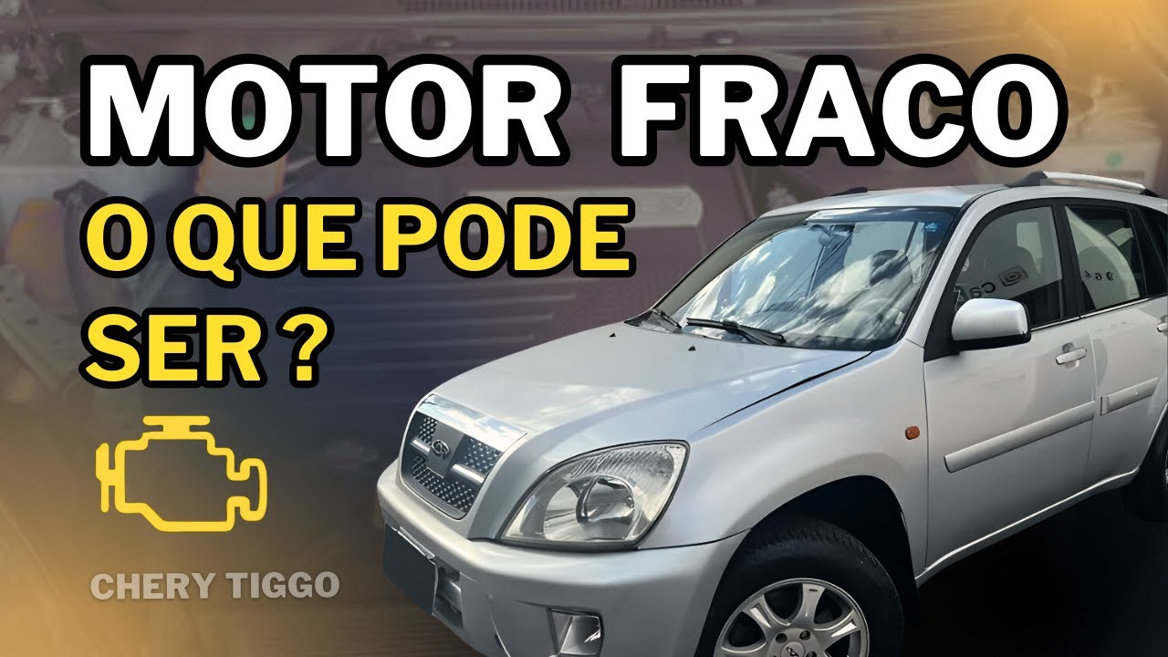 Chery Tiggo - Como resolver problema de motor fraco e luz de injeção acesa.