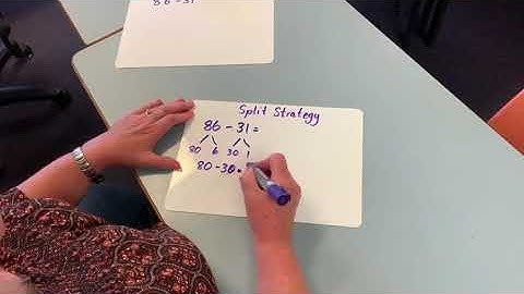 Split Strategy -subtraction 1