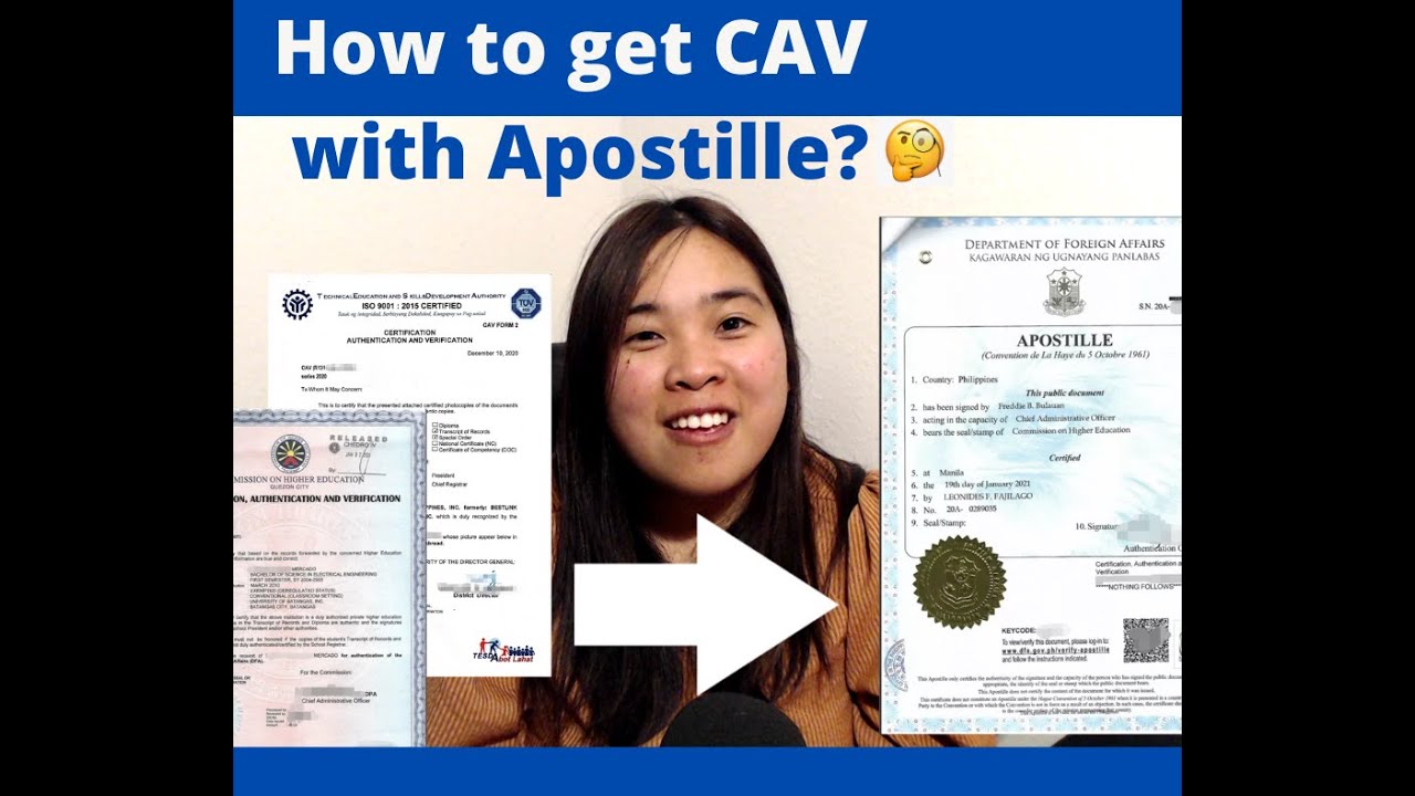 CHED CAV Processing And DFA Apostille 4 Step Process YouTube CHED CAV Processing And DFA Apostille 4 Step Process YouTube