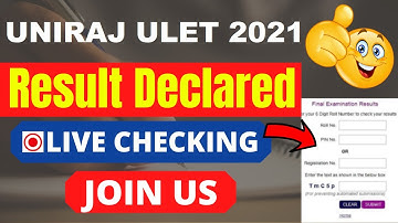 UNIRAJ ULET Result 2021 (Out) – Check RU Law Entrance Results Here