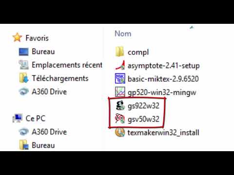 Installer Ghostgun et GSview