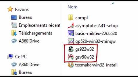 Installer Ghostgun et GSview